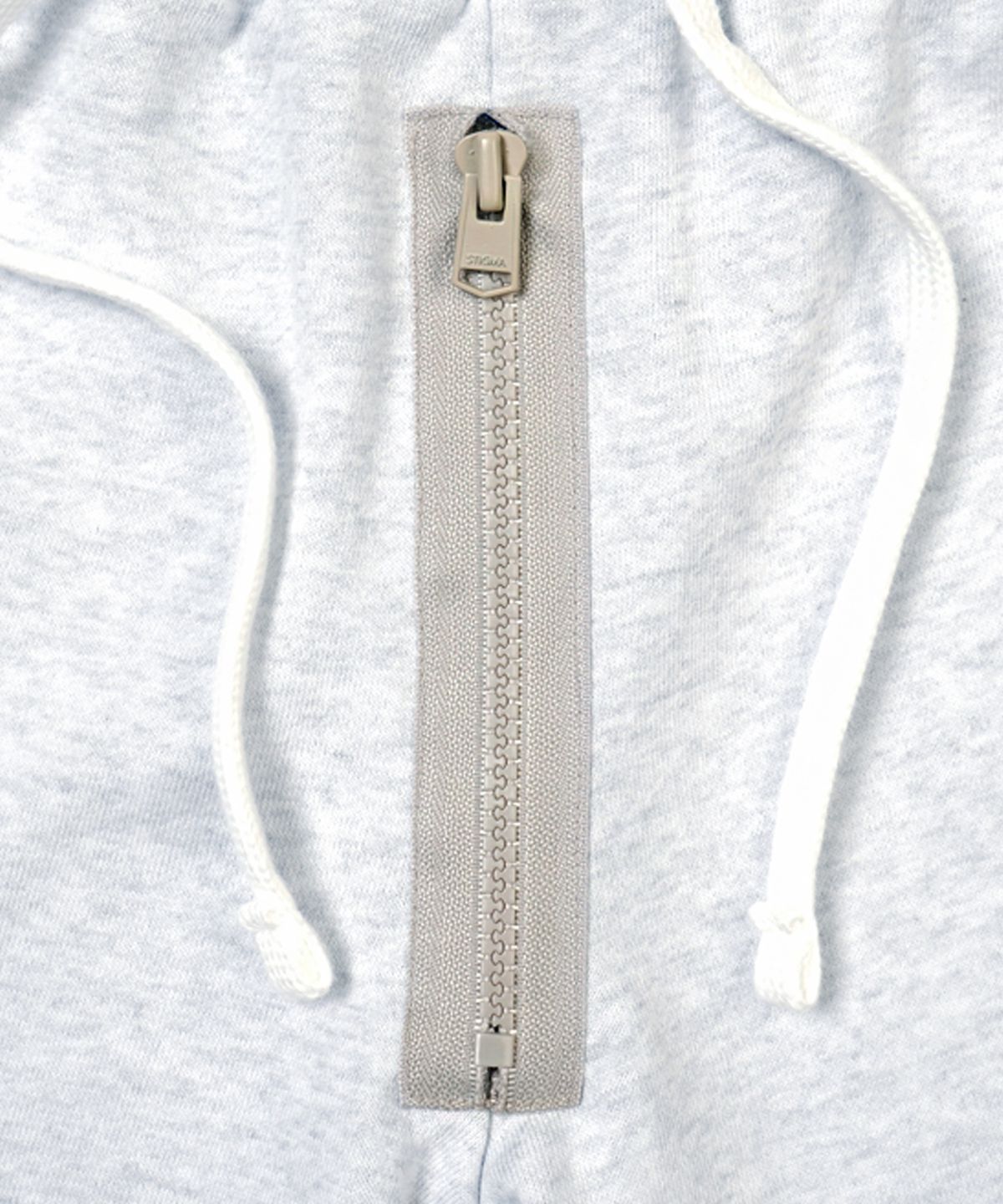 스티그마(STIGMA) 23 ZIPPER SHORTS WHITE MELANGE
