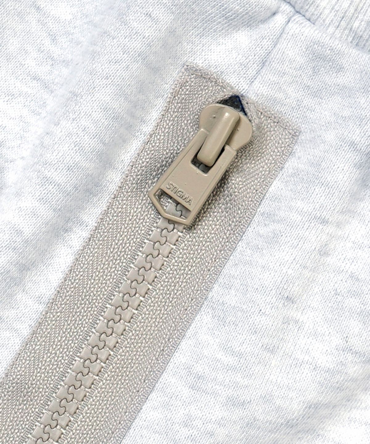 스티그마(STIGMA) 23 ZIPPER SHORTS WHITE MELANGE