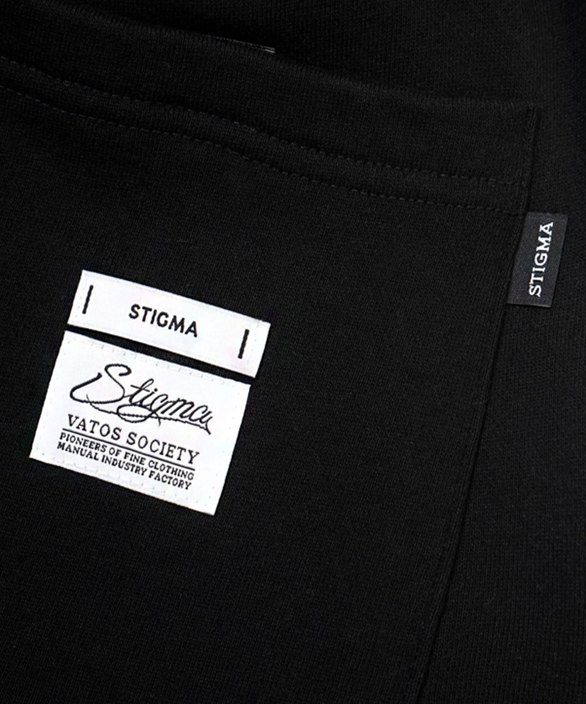 스티그마(STIGMA) 23 ZIPPER SHORTS BLACK