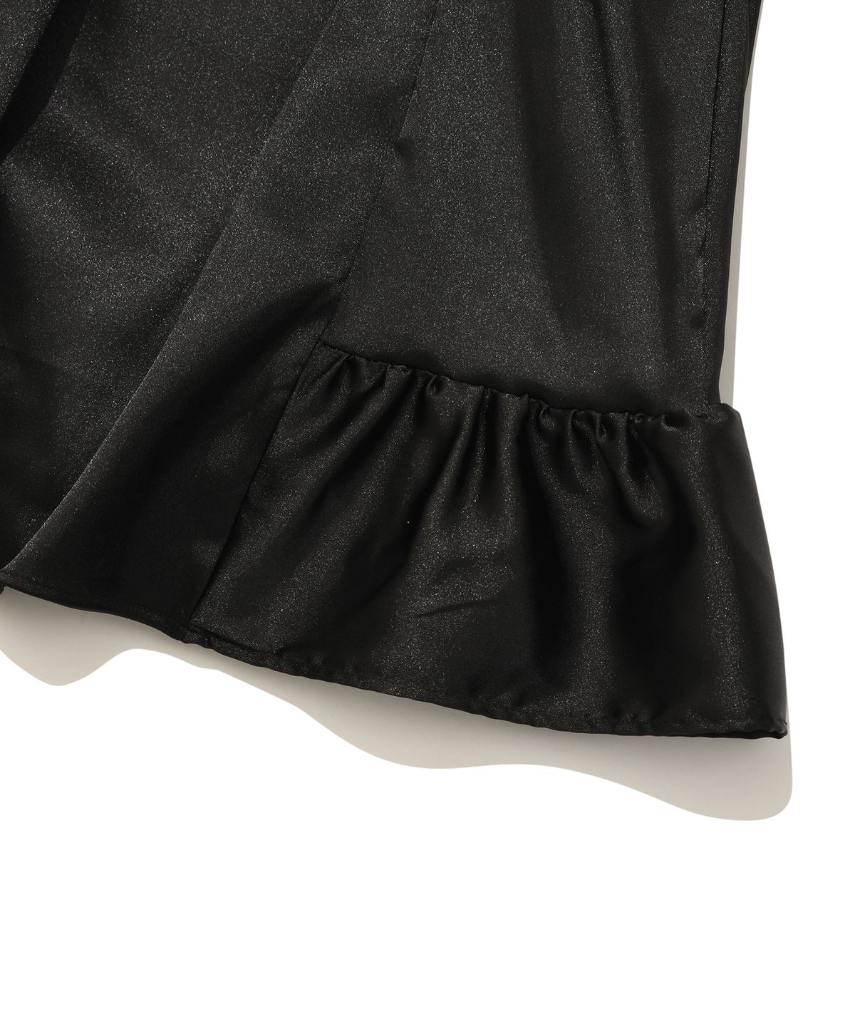프론트아카이브랩(FRONT ARCHIVE LAB) MF DOLLY PUFF SATIN DRESS-BLACK