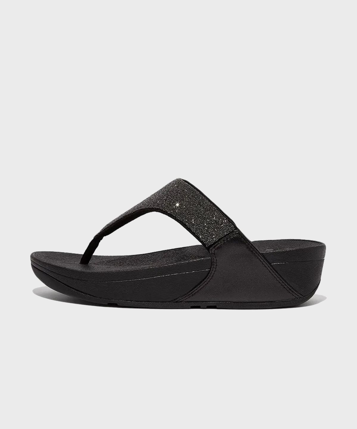 핏플랍(FITFLOP) 루루 오펄 토포스트 쪼리 All Black