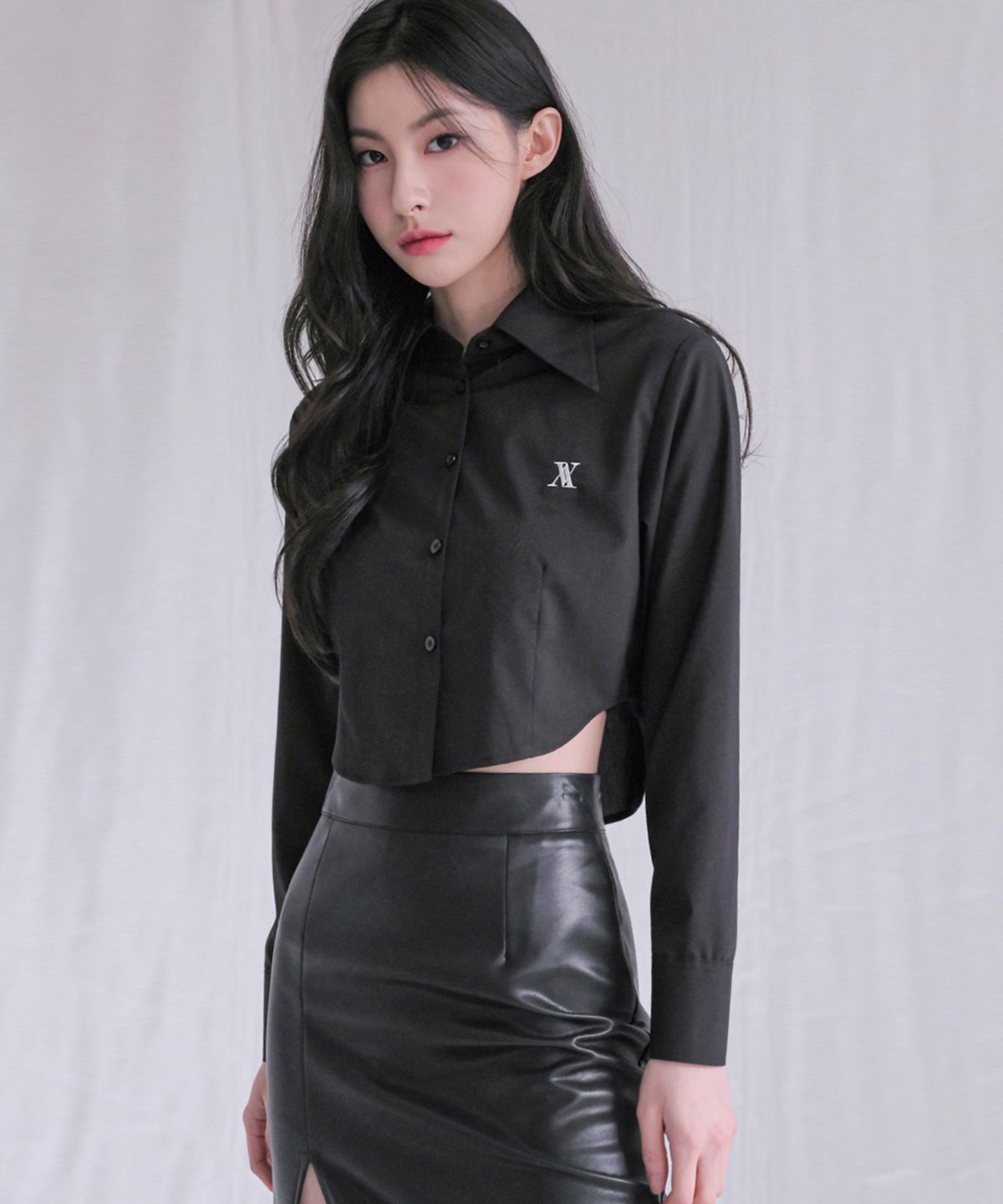 어반드레스(AVANDRESS) AV rounding shirt - 3COL