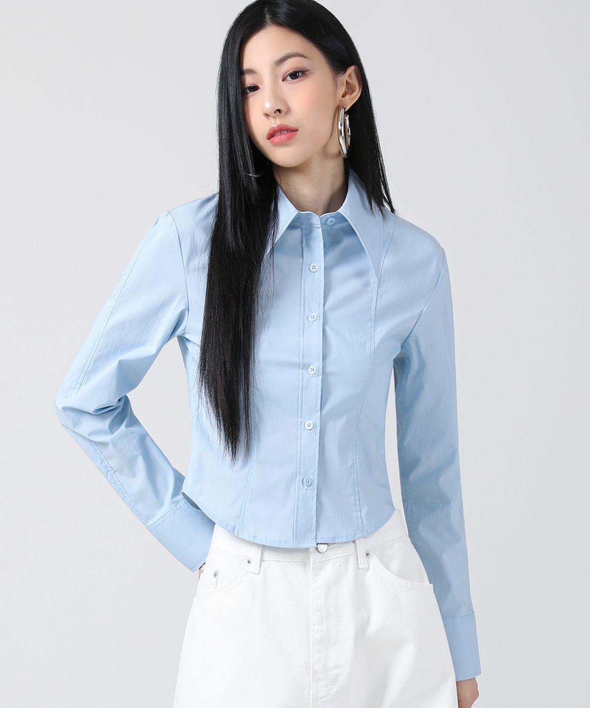 어반드레스(AVANDRESS) Ava line shirt - 4COL