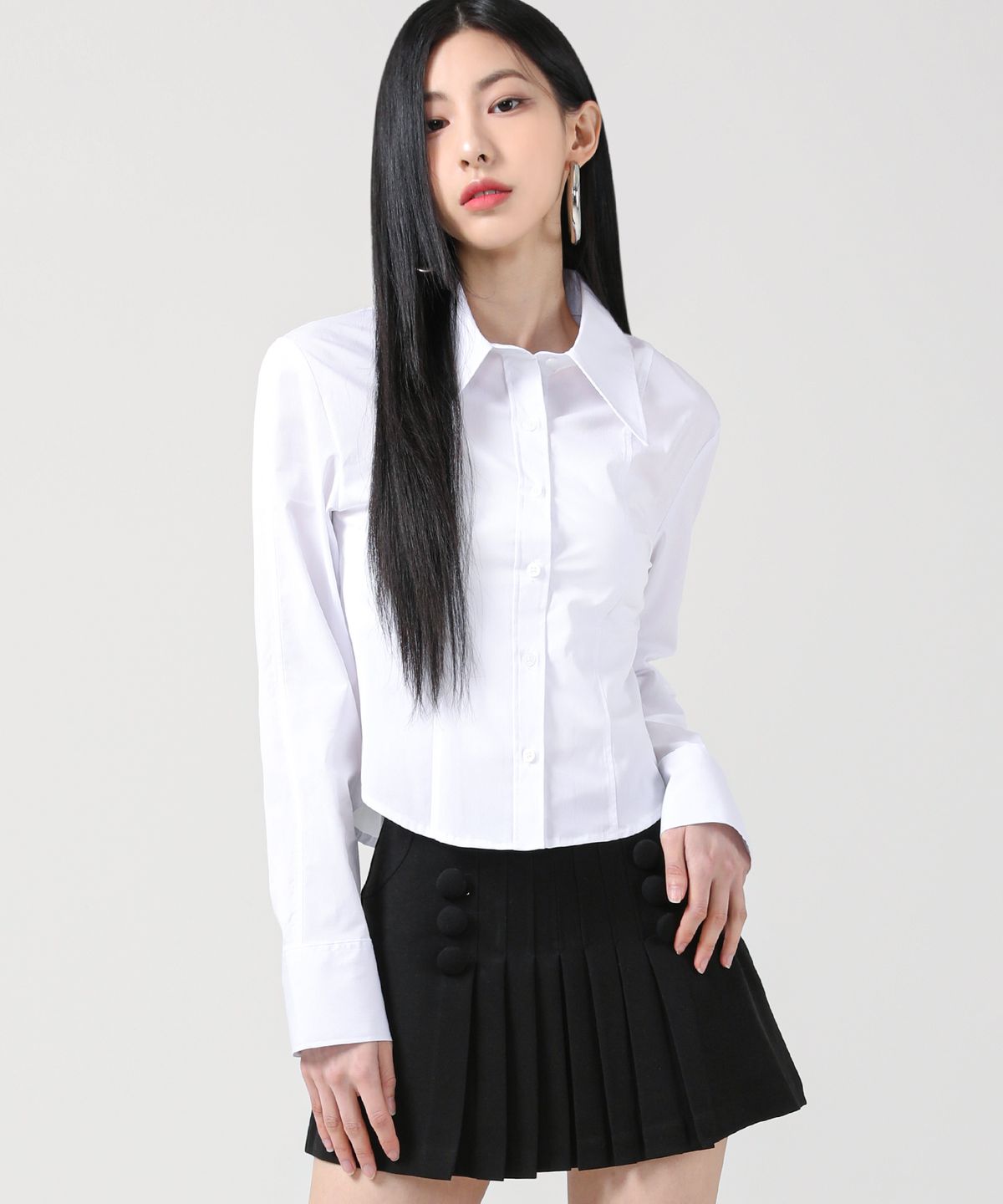 어반드레스(AVANDRESS) Ava line shirt - 4COL