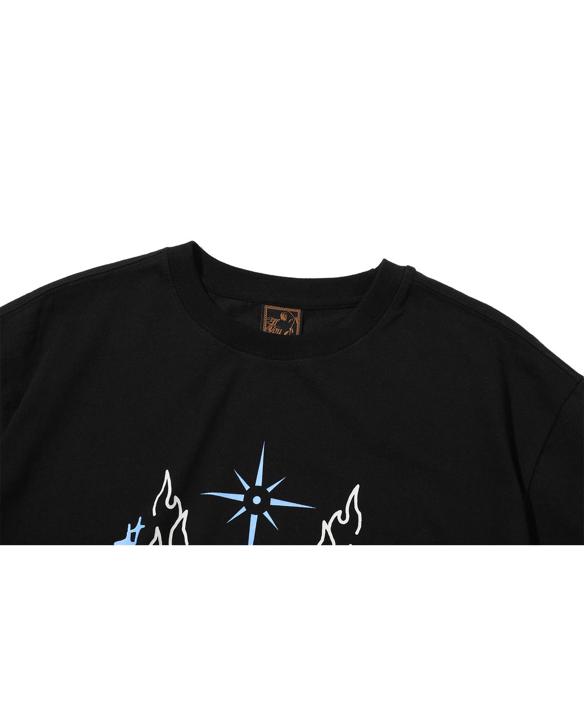 이퓨원트(IFYOUWANT) Burning Star TEE black