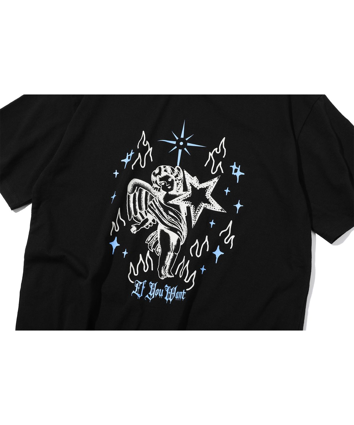 이퓨원트(IFYOUWANT) Burning Star TEE black
