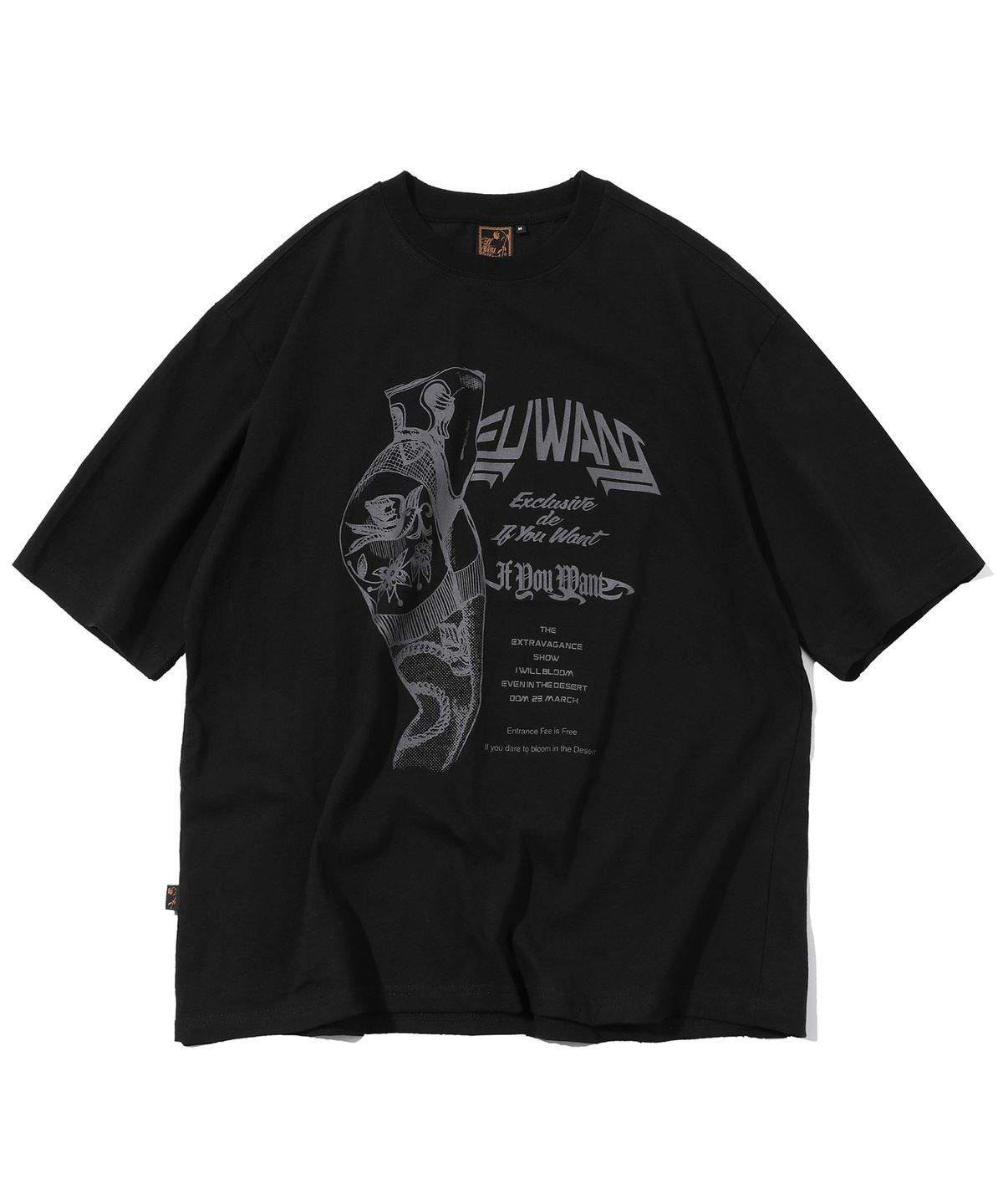이퓨원트(IFYOUWANT) Tatto in Body TEE black