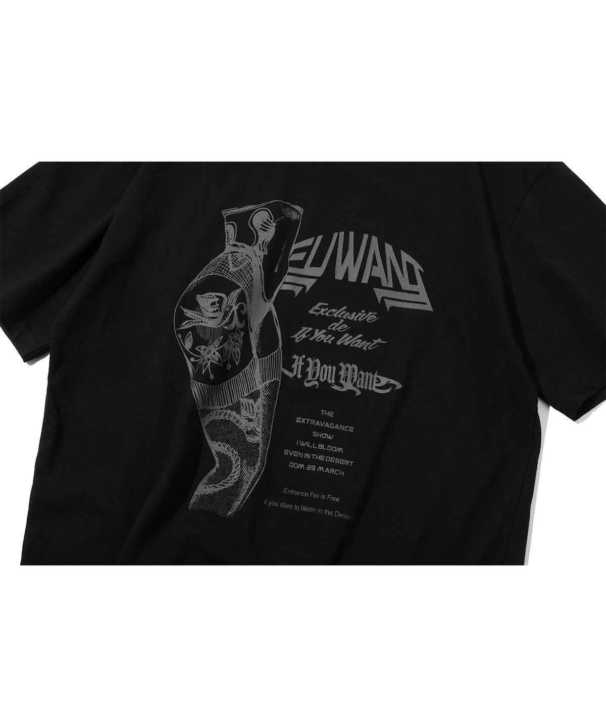 이퓨원트(IFYOUWANT) Tatto in Body TEE black