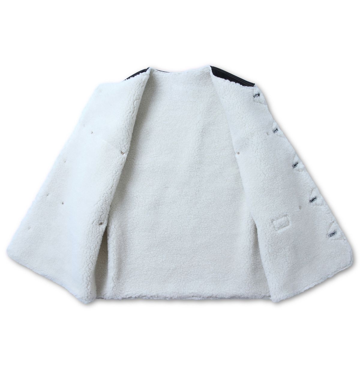 블랙피피(BLACKPP) BLACK PP Sheep Fur Vest
