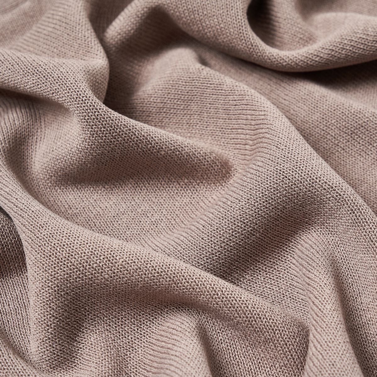 베르노(VERNO) [CASUAL]Linen like button polo knit Grey