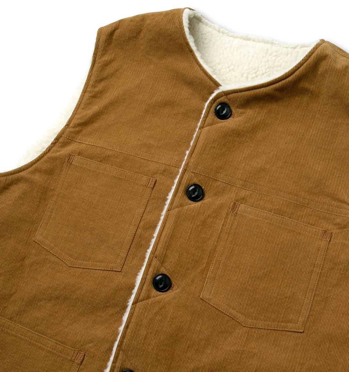 블랙피피(BLACKPP) BLACK PP Sheep Fur Vest