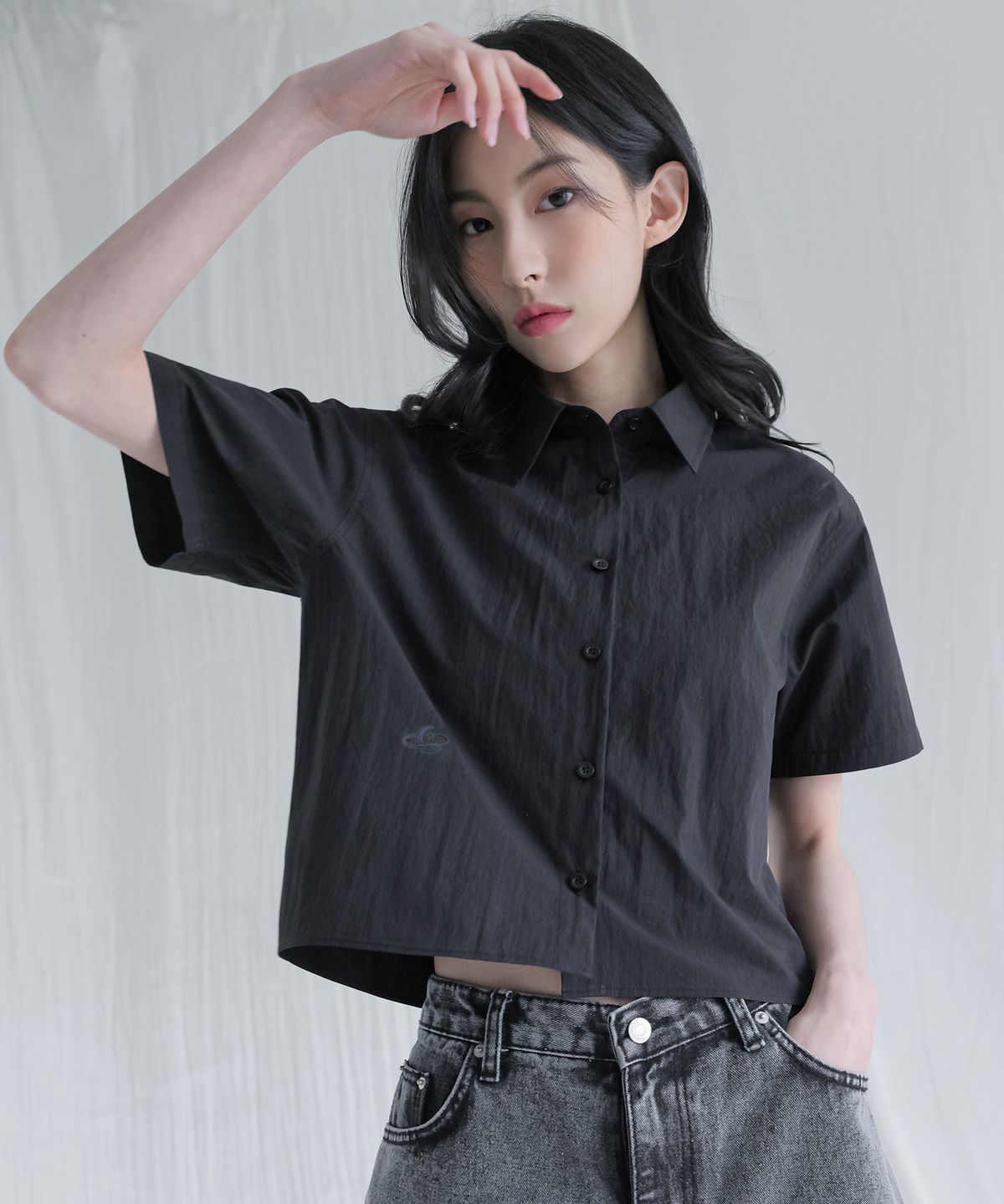 어반드레스(AVANDRESS) Diana BACK SLIT SHIRT - 4COL