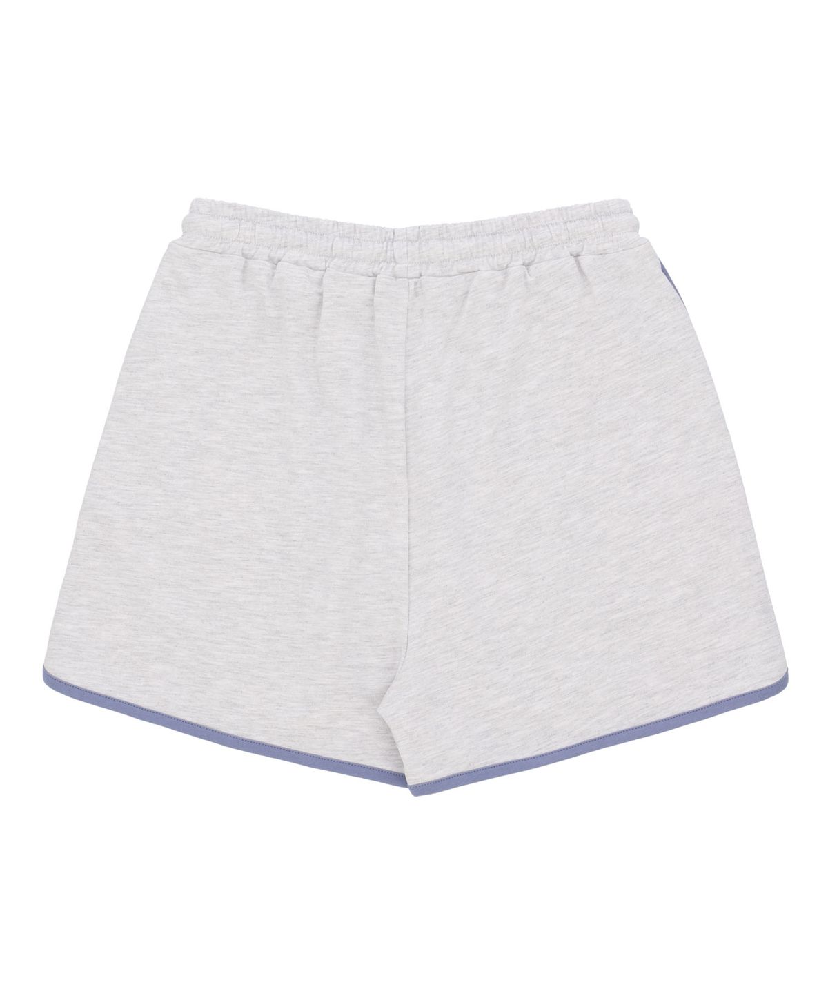 델리센트(DELICCENT) 미니 쭈리 배색 삥 숏팬츠 [LIGHT GRAY]