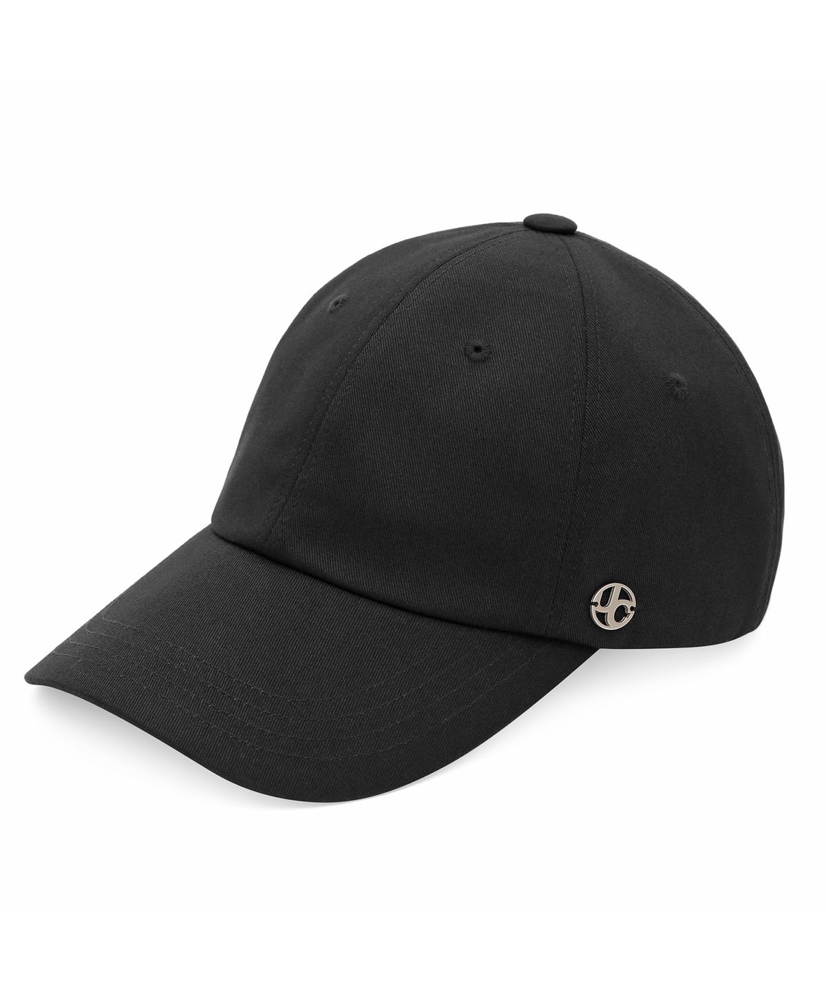 언더컨트롤(UNDERCONTROL) 사계절 빅사이즈 오버핏 코튼 대두 볼캡 남녀공용 야구모자 UC / OVER FIT BALL CAP / BK