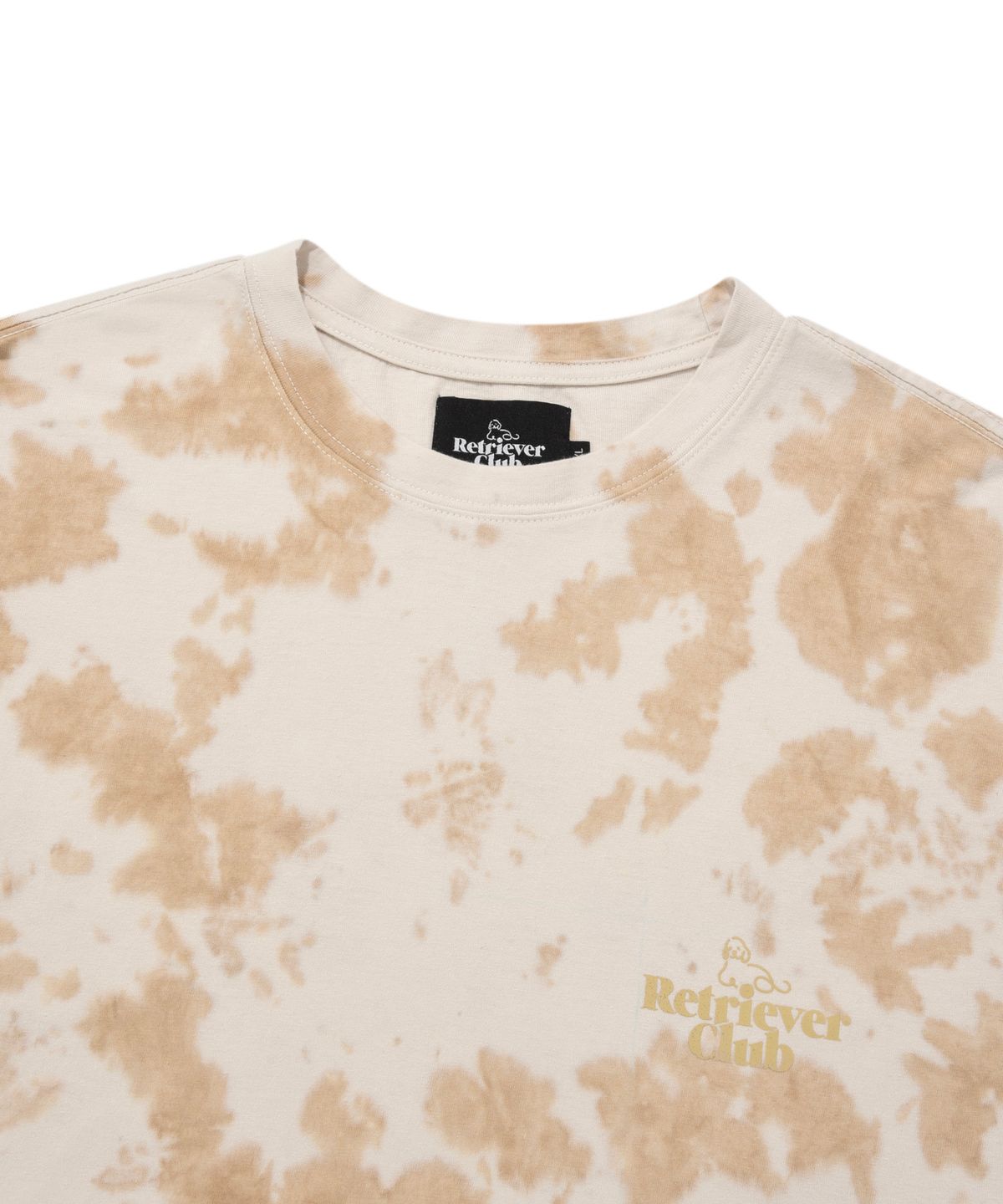 리트리버클럽(RETRIEVER CLUB) RC TIE DYE LONG SLEEVE [BEIGE]