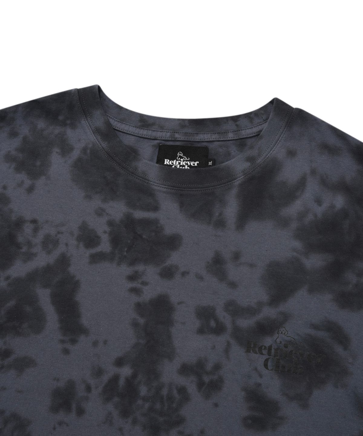 리트리버클럽(RETRIEVER CLUB) RC TIE DYE LONG SLEEVE [BLACK]