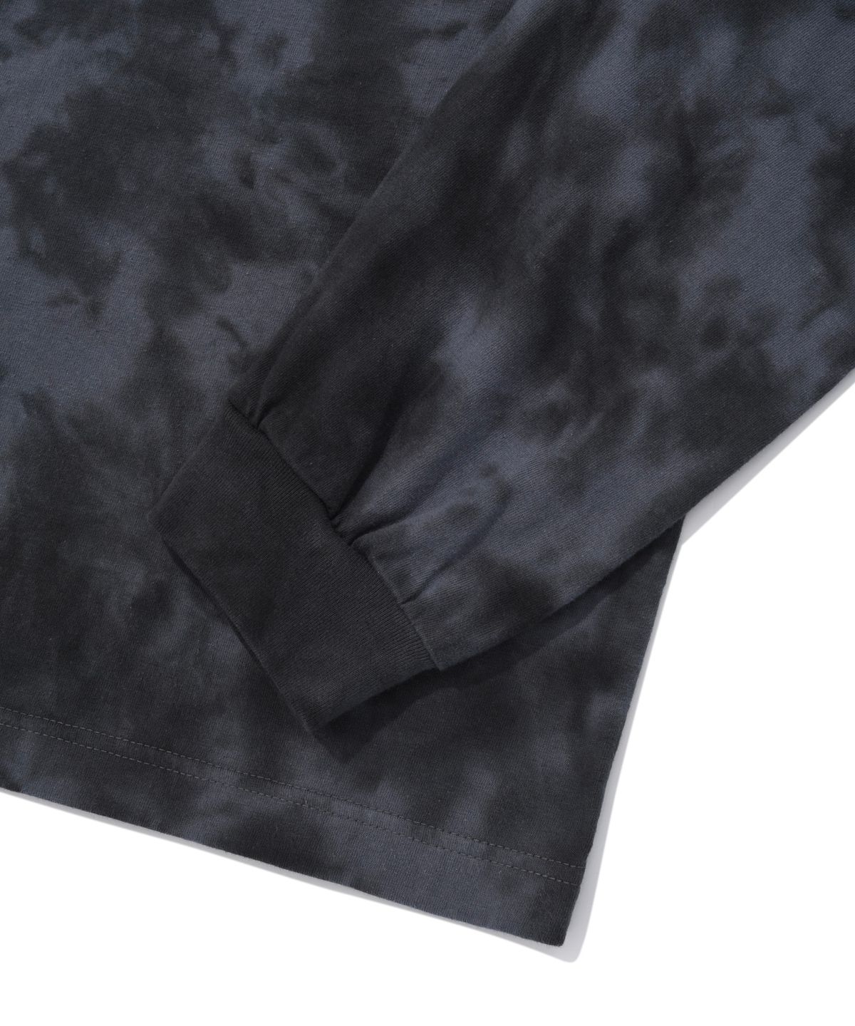 리트리버클럽(RETRIEVER CLUB) RC TIE DYE LONG SLEEVE [BLACK]