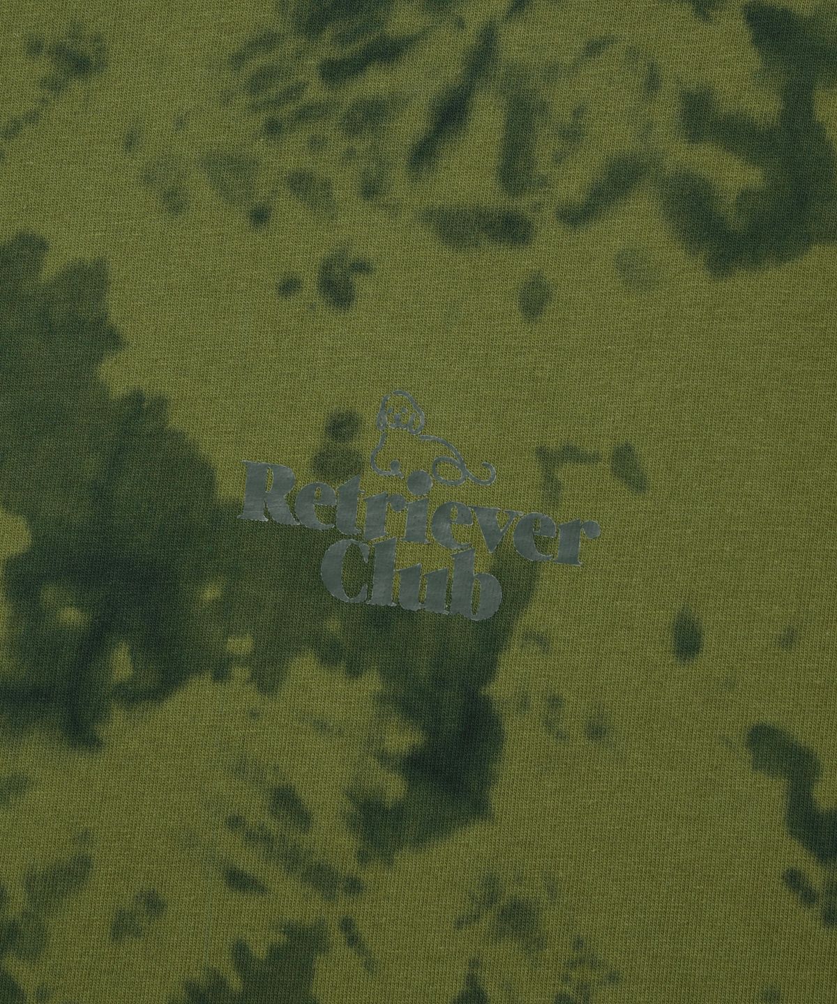 리트리버클럽(RETRIEVER CLUB) RC TIE DYE LONG SLEEVE [GREEN]