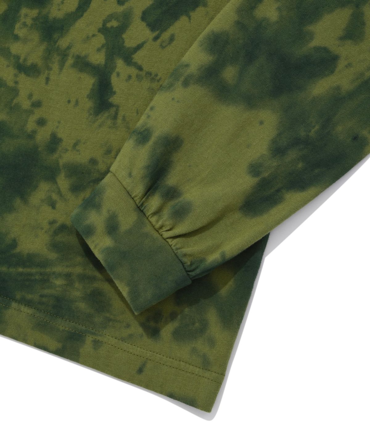 리트리버클럽(RETRIEVER CLUB) RC TIE DYE LONG SLEEVE [GREEN]
