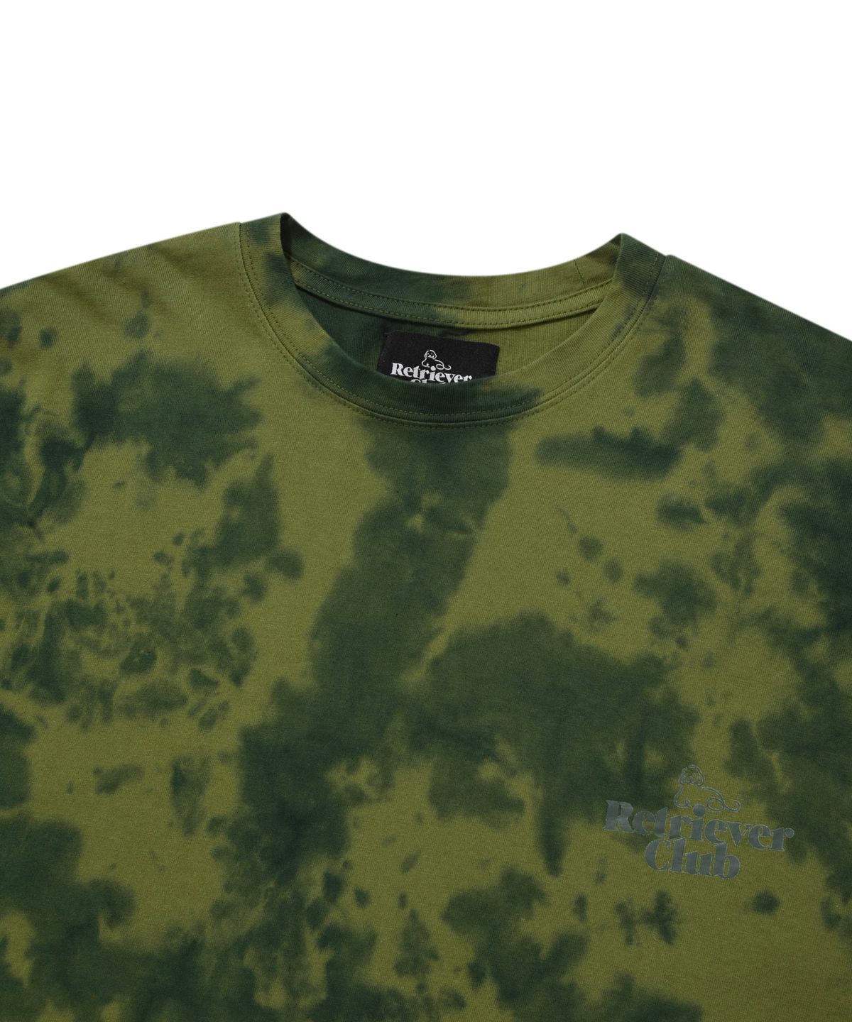 리트리버클럽(RETRIEVER CLUB) RC TIE DYE TEE [GREEN]