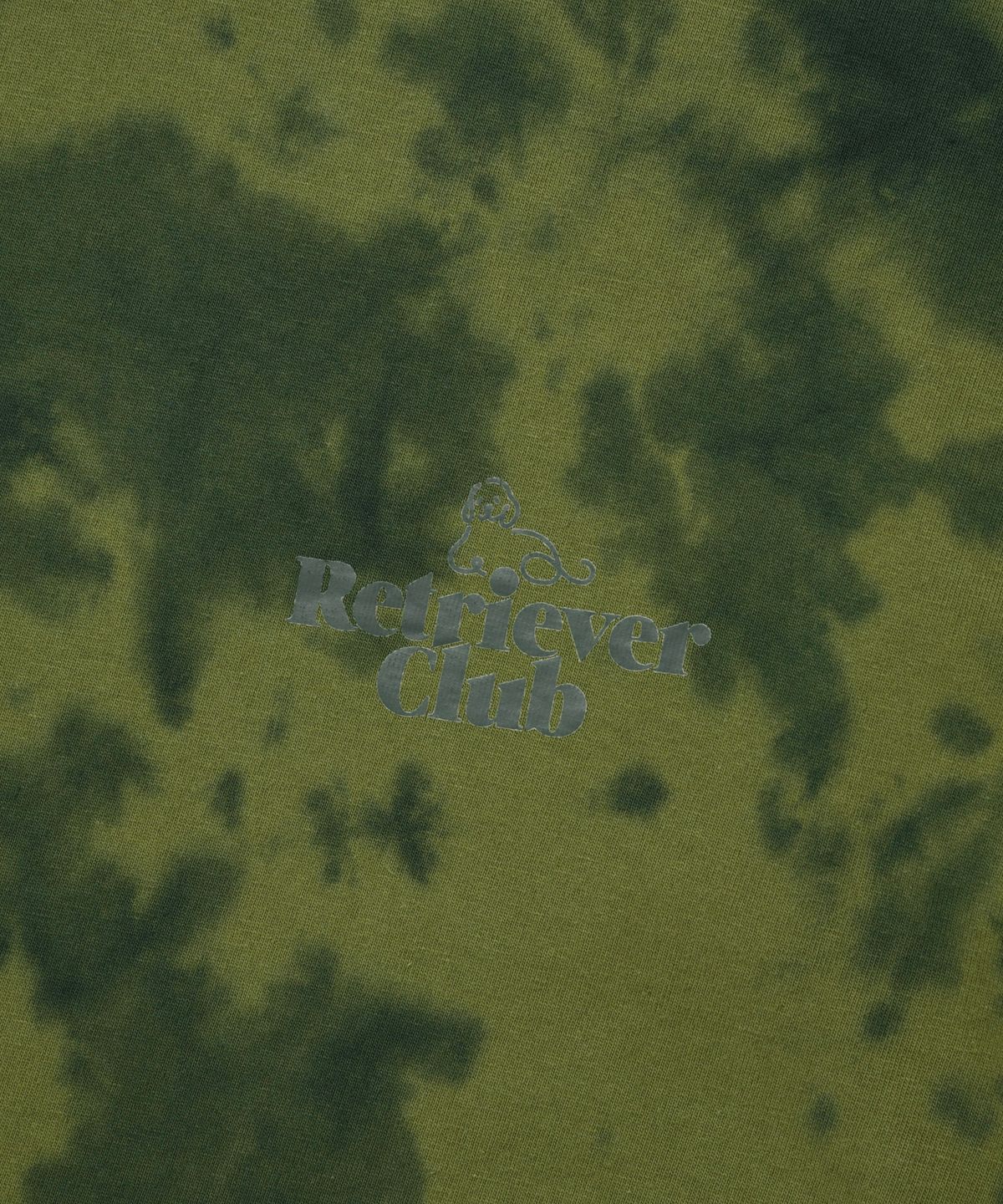 리트리버클럽(RETRIEVER CLUB) RC TIE DYE TEE [GREEN]