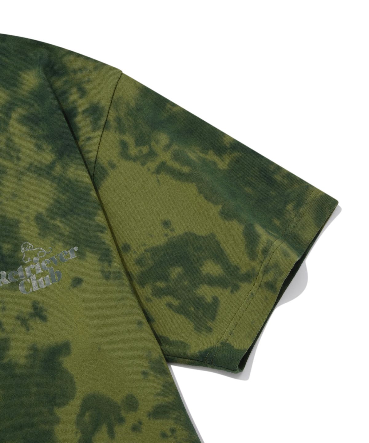 리트리버클럽(RETRIEVER CLUB) RC TIE DYE TEE [GREEN]