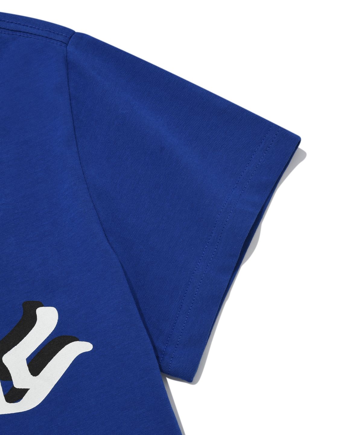 리트리버클럽(RETRIEVER CLUB) DOGGY STAR CROP TEE [BLUE]