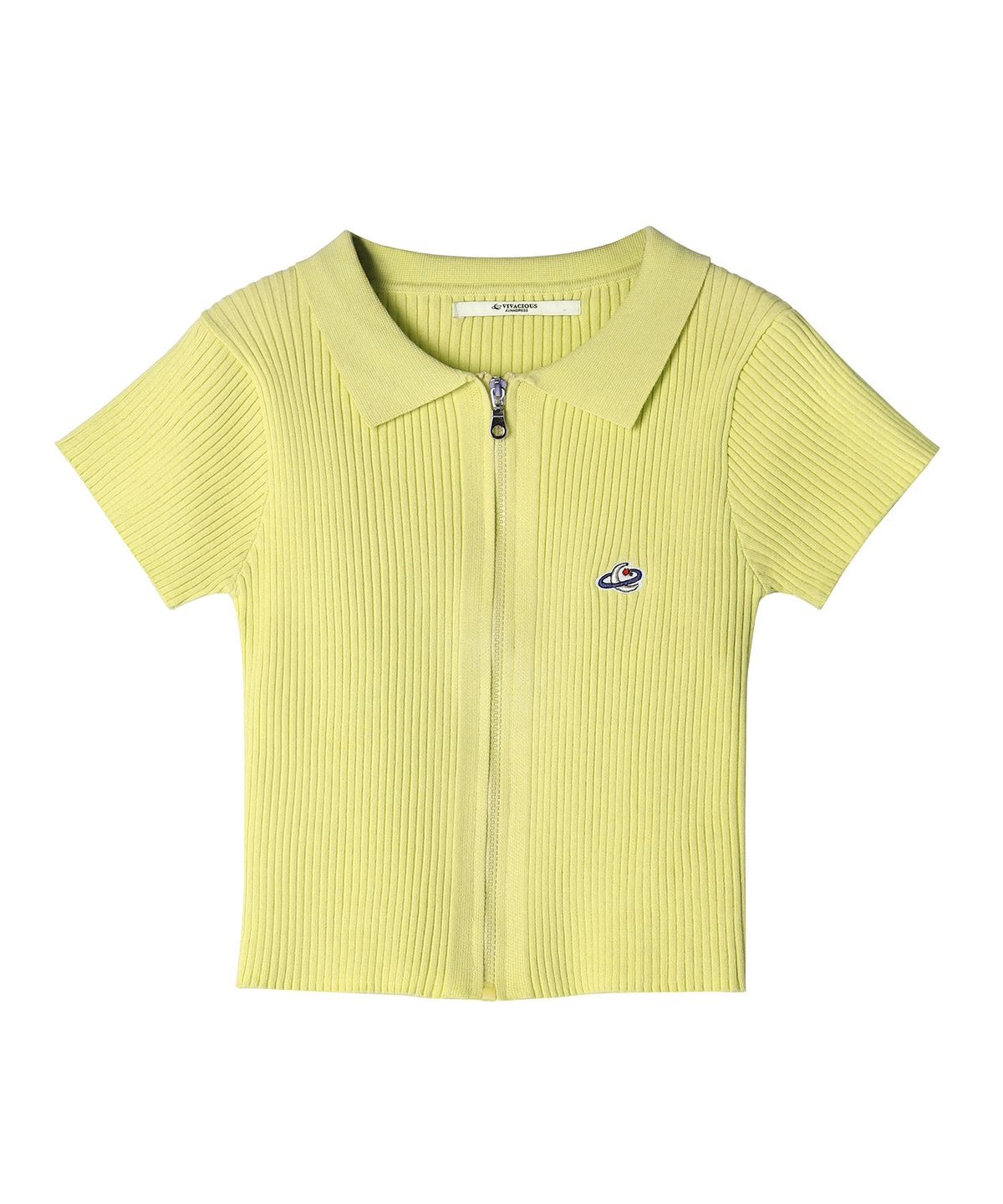 어반드레스(AVANDRESS) emily collar shortsleeve zip-up - 5COL