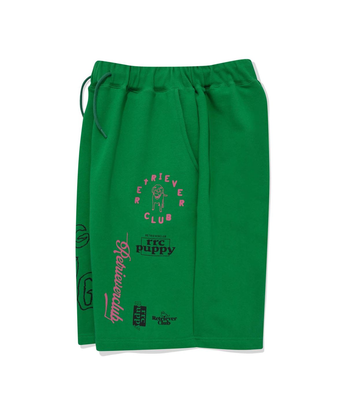리트리버클럽(RETRIEVER CLUB) MULTI LOGO SHORTS [LIGHT GREEN]