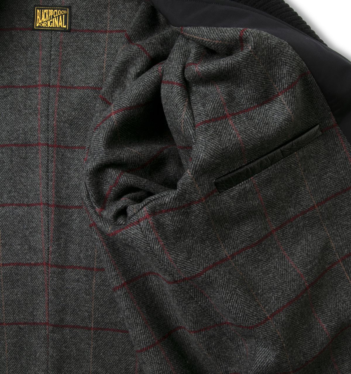 블랙피피(BLACKPP) BLACK PP Knit Shawl Collar Jacket