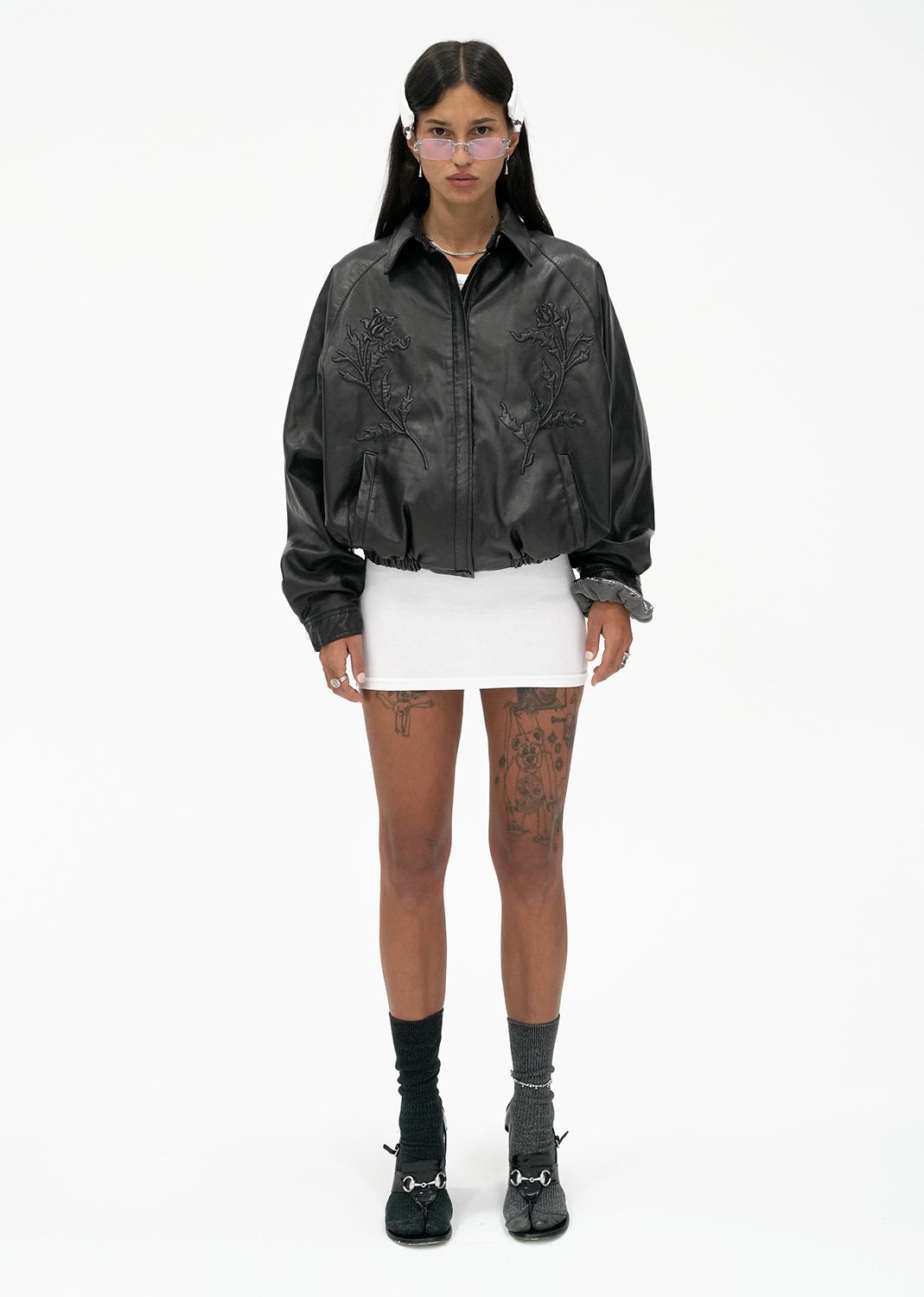 <新品>ZENDUST MUSINSA 黒 クロップドジャケット クロップドジャケット - LIMITED EDITION - ブラック | ZARA