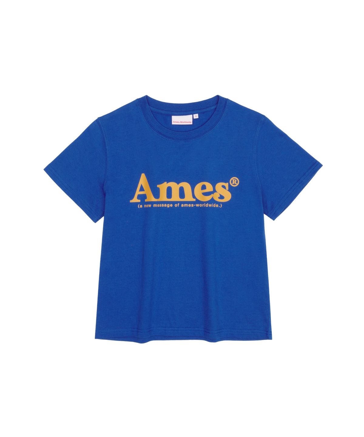 아메스 월드와이드(AMES-WORLDWIDE) BASIC LOGO TEE BLUE