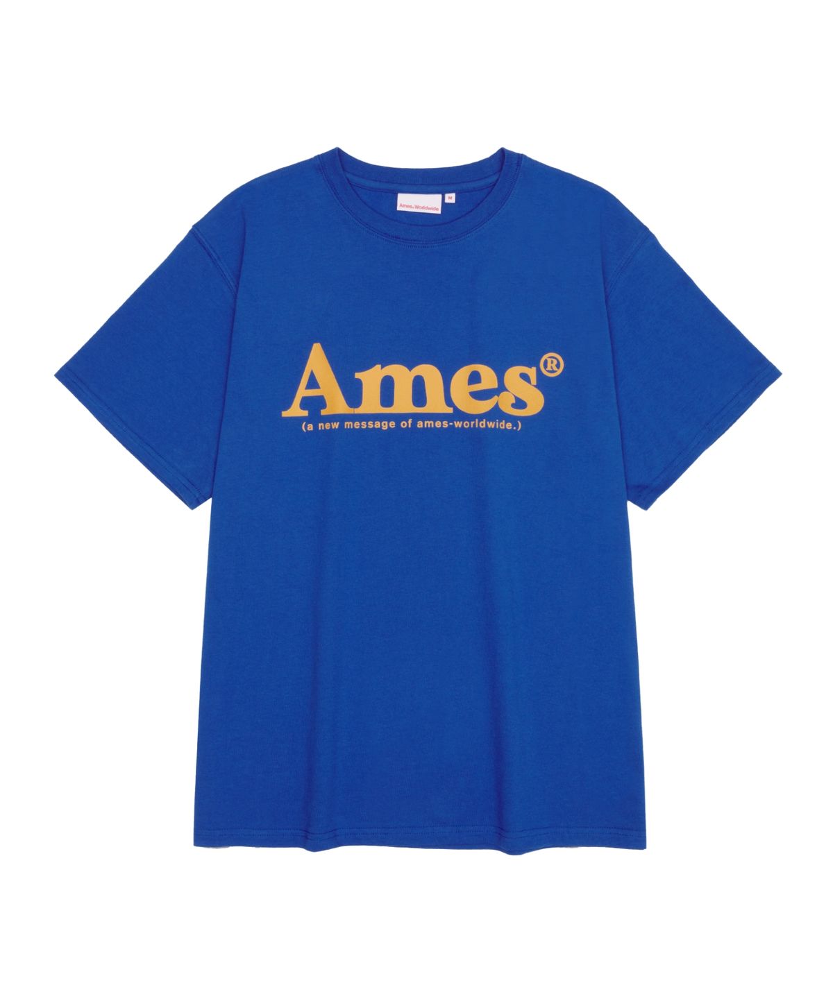 아메스 월드와이드(AMES-WORLDWIDE) BASIC LOGO TEE BLUE