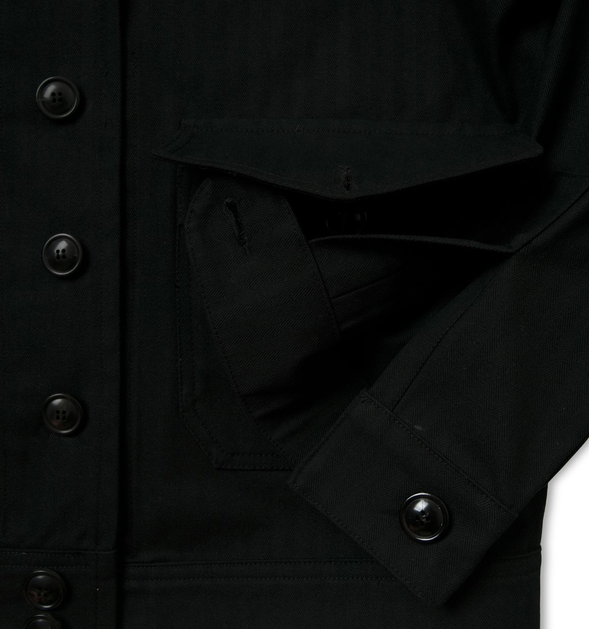블랙피피(BLACKPP) BLACK PP CCC Jacket (herringbone cotton)