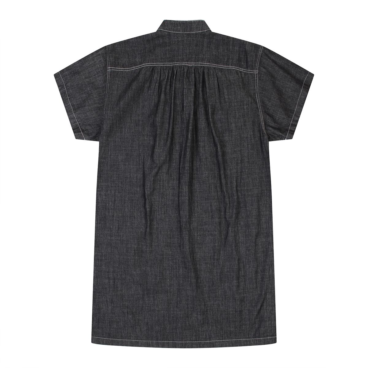펜필드(PENFIELD) DENIM TWO TUCK SHIRT DRESS BLACK_FP2KS30F