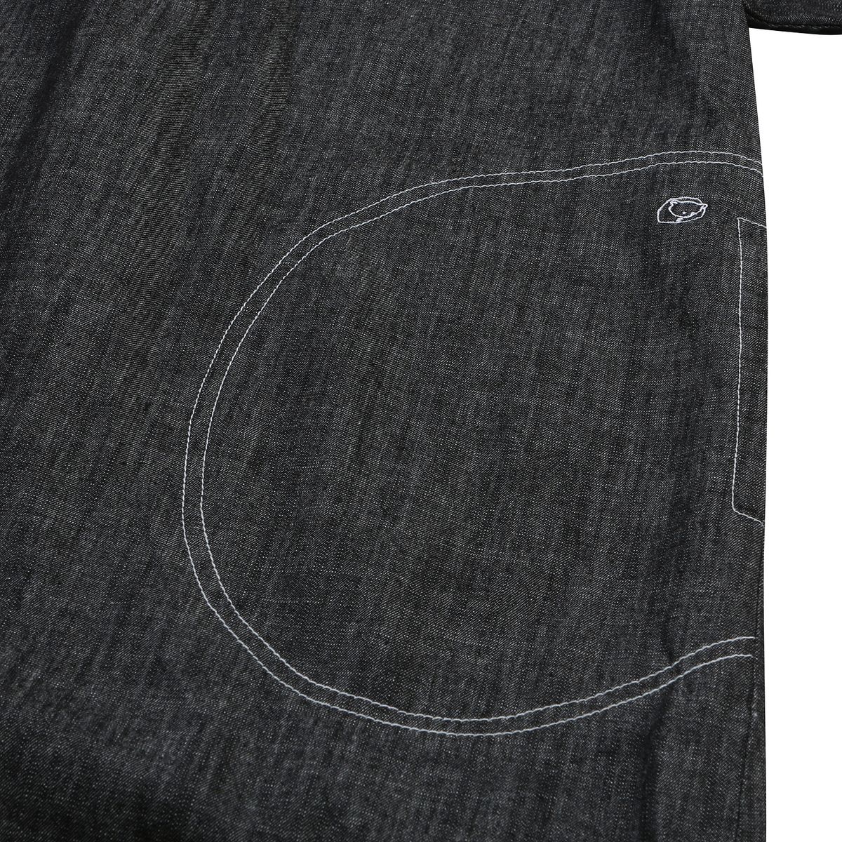 펜필드(PENFIELD) DENIM TWO TUCK SHIRT DRESS BLACK_FP2KS30F