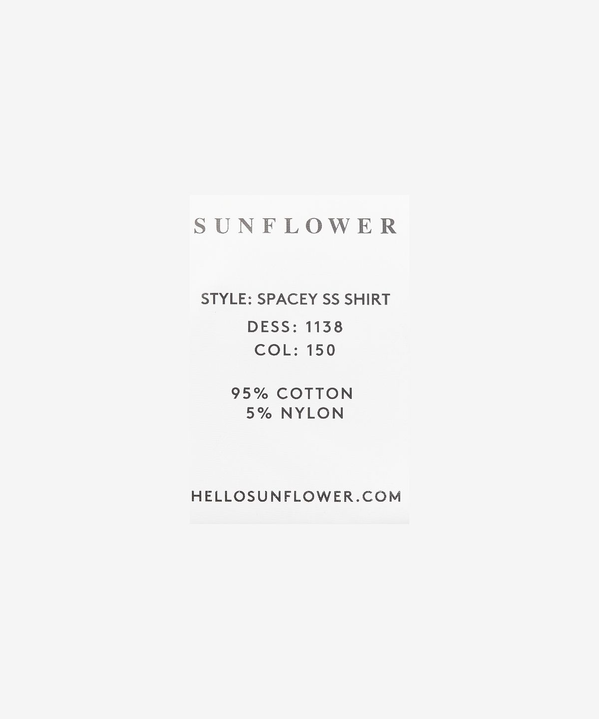 선플라워(SUNFLOWER) 스페이시 SS 셔츠 - 카키 / 1138150