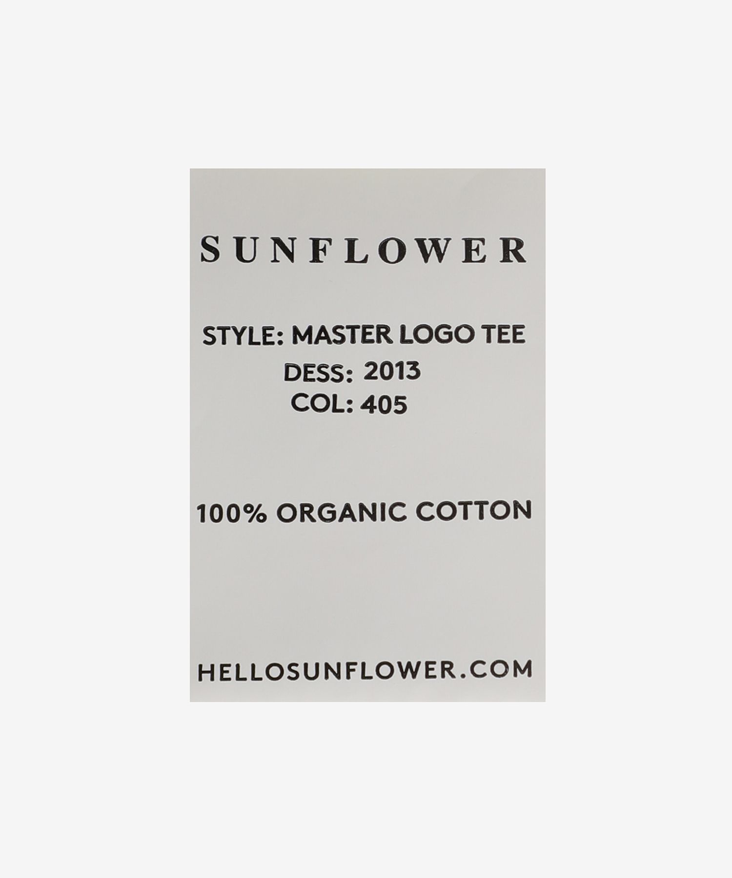 MUSINSA | SUNFLOWER Master Logo Short Sleeve T-shirt - Fade