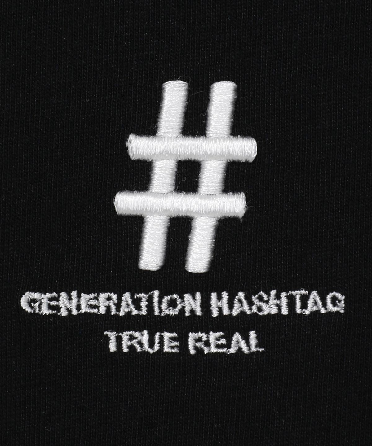 빈트릴(BEENTRILL) 쉐이크 해시태그 컴포트핏 티셔츠(블랙)