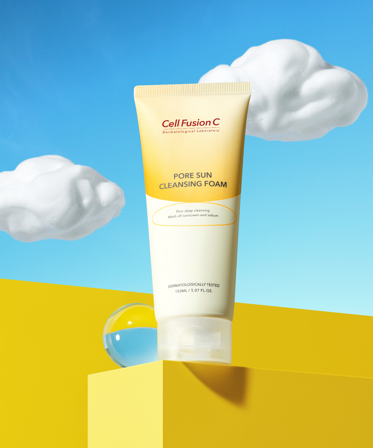 셀퓨전씨(CELL FUSION C) [2pack] 포어 썬 클렌징 폼 150ml