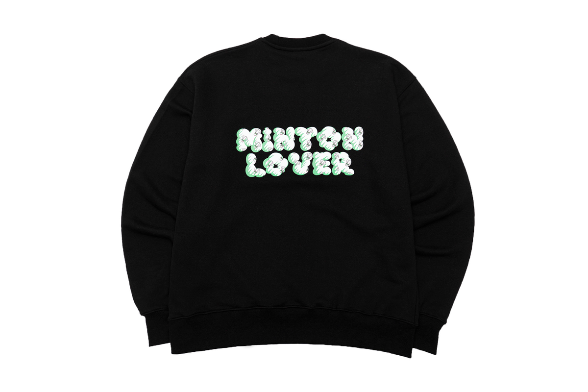 메스타리(MESTARI) 배드민턴 LOVER SWEATSHIRT(맨투맨) CM1107 블랙