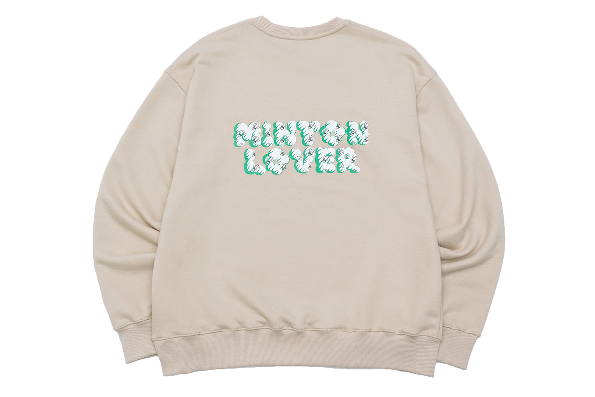 메스타리(MESTARI) 배드민턴 LOVER SWEATSHIRT(맨투맨) CM1108 베이지