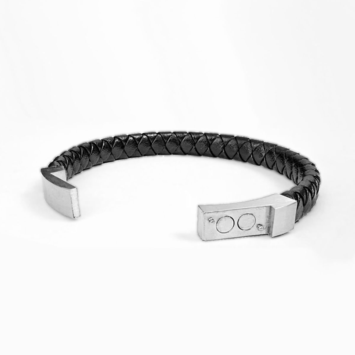 마크-4(MARK-4) LEATHER  BRACELET (LATTICE CLASP)