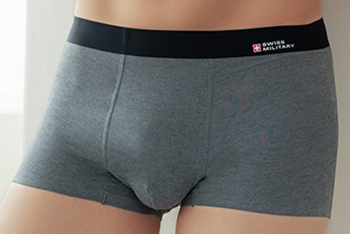 스위스밀리터리 언더웨어(SWISS MILITARY UNDERWEAR) 뱀부 심리스 남자팬티 드로즈 4장 세트