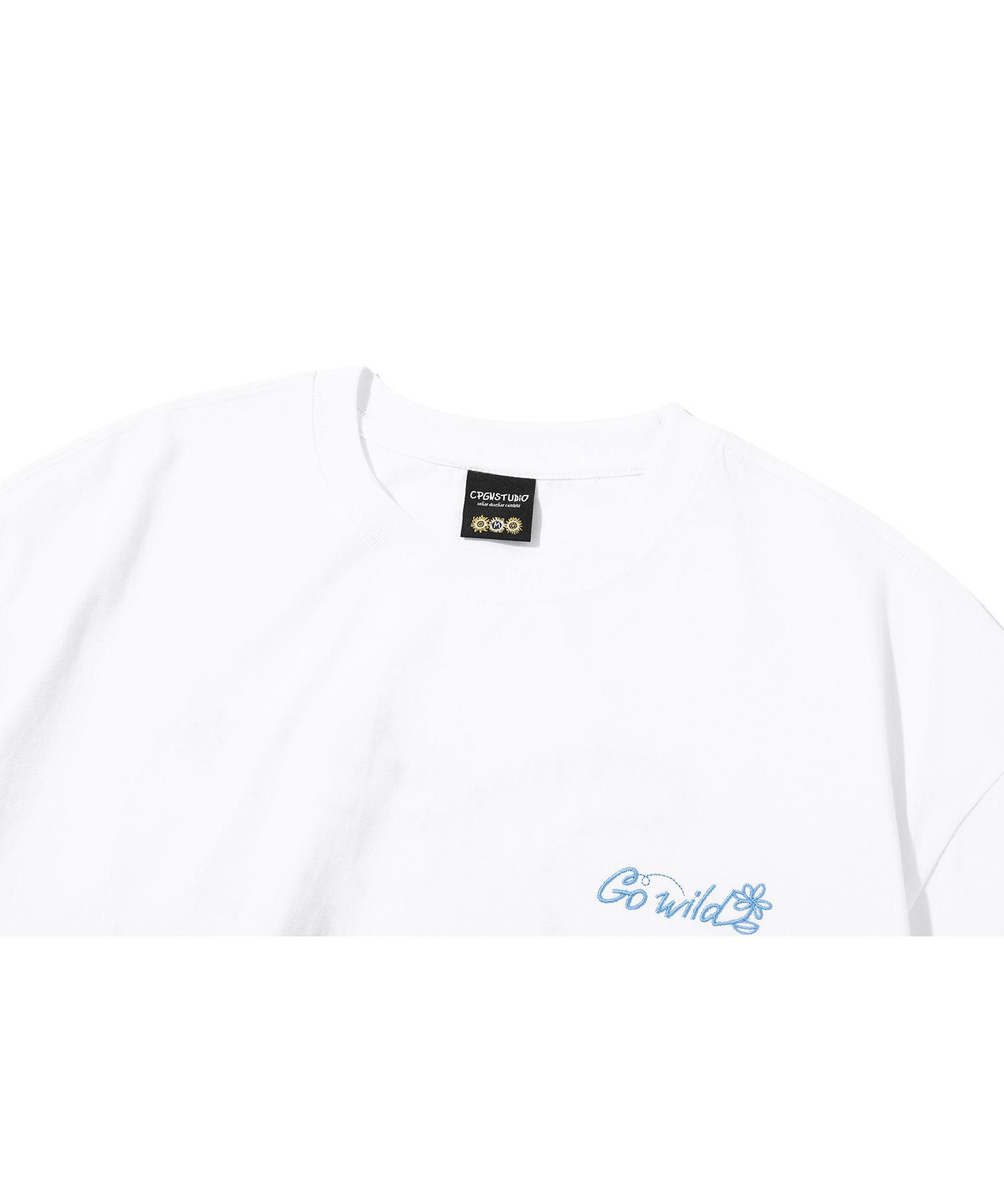 MUSINSA | CPGN STUDIO Wild Cat Embroidered Short Sleeve Tee