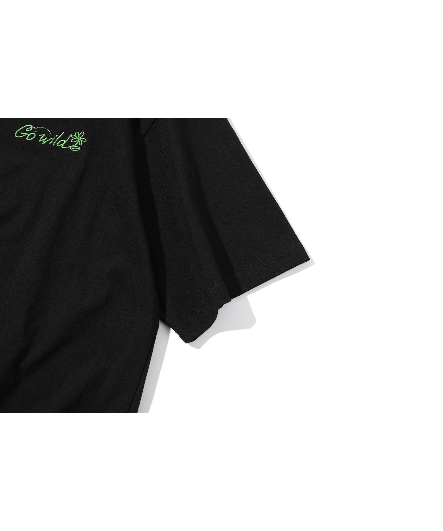 【CPGN STUDIO】Wild Cat Embroidery Short Sleeve T-shirt MUSINSA | CPGN STUDIO Wild Cat Embroidered Short Sleeve Tee