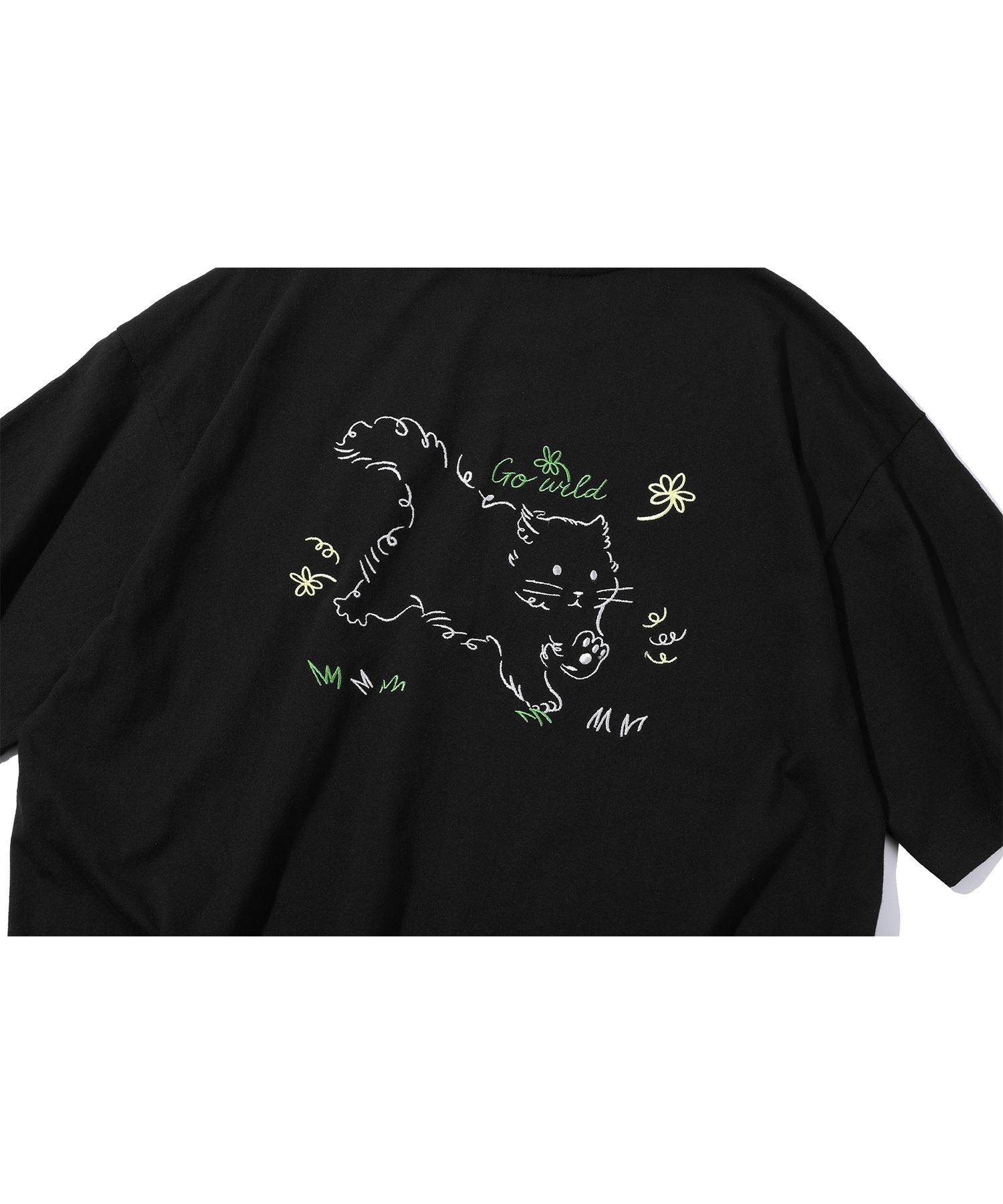 【CPGN STUDIO】25SS★ Catscats Short Sleeve Tee MUSINSA | CPGN STUDIO ABC CAT Embroidery Short Sleeve T