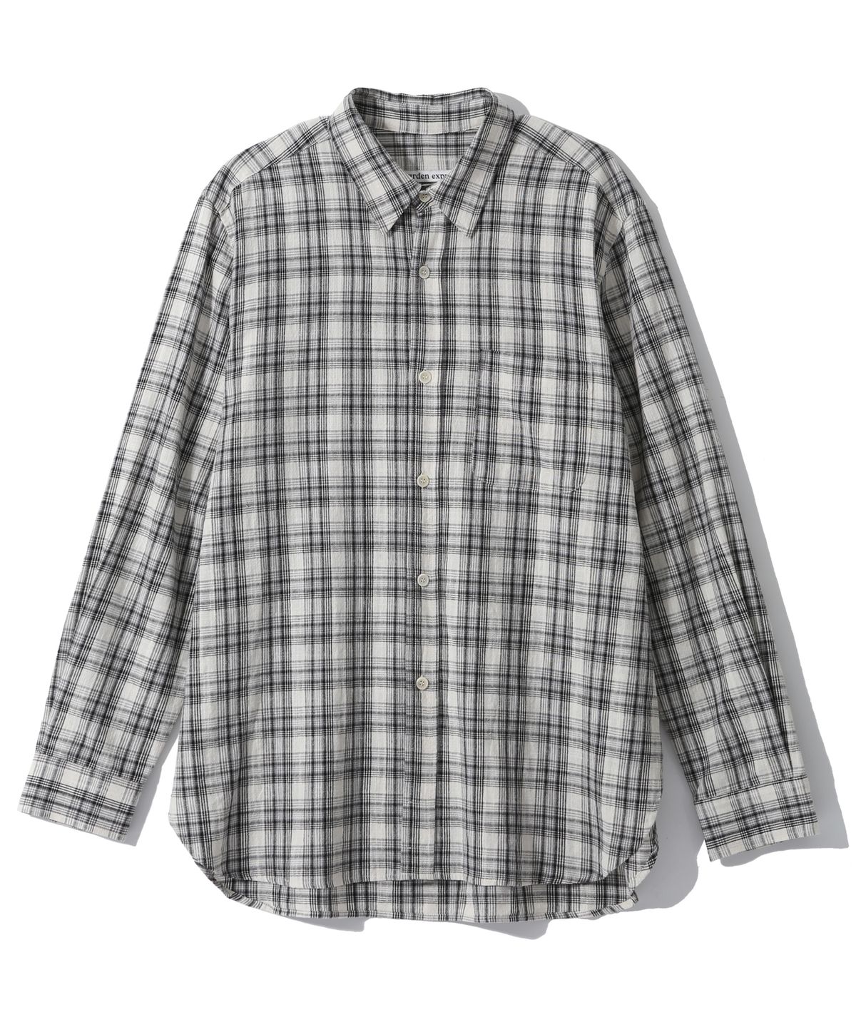 가든익스프레스(GARDEN EXPRESS) Check Comfort Shirt (ivory mix)