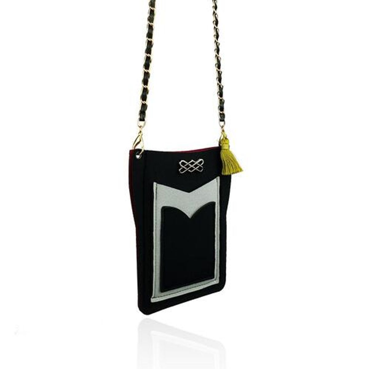 수인(SUIN) 3pocket cellphonbag- black