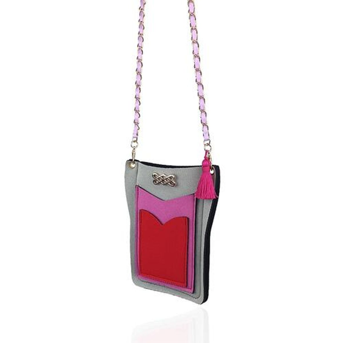 수인(SUIN) 3pocket cellphonbag- grey